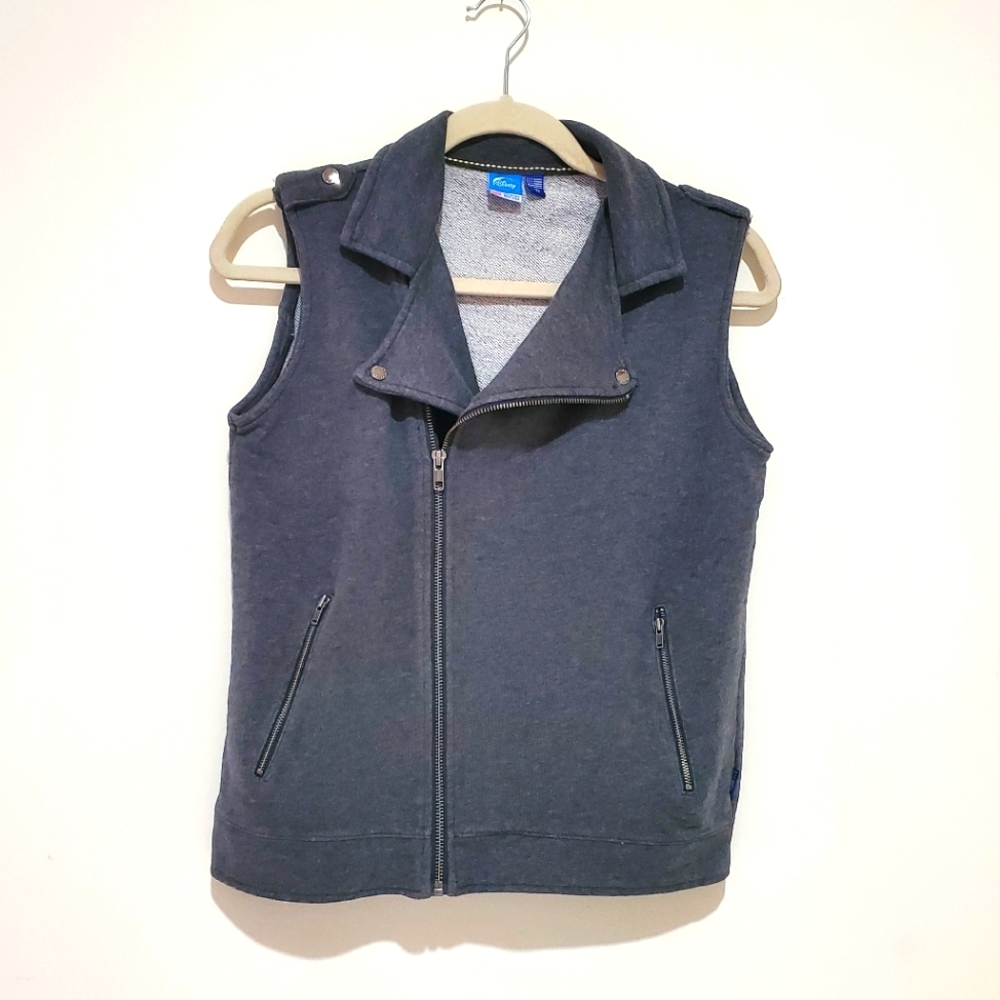♦️3/25♦️DISNEY Original Marines Gray Vest Size 10 Years